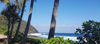 Driftwood-small house next to large cove