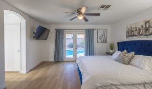 4 habitaciones, wifi y ropa de cama 