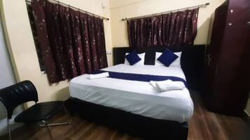 Premium bedding, down duvets, memory-foam beds, individually decorated