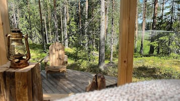Panoramic Tree House | Pemandangan dari bilik