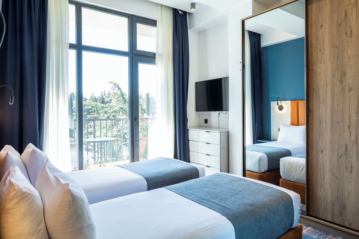 Family Suite, 1 Double or 2 Single Beds (Forest View) | Premium bedding, memory-foam beds, in-room safe, desk
