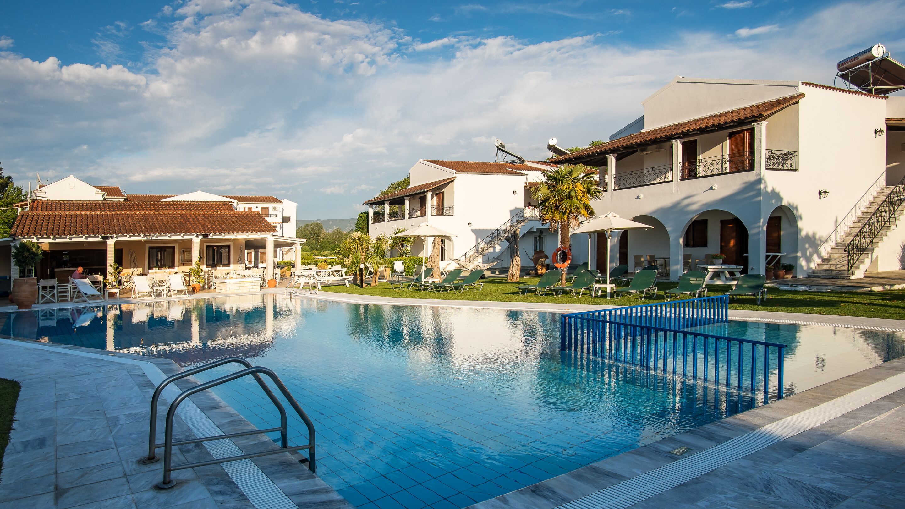 Seasonal outdoor pool