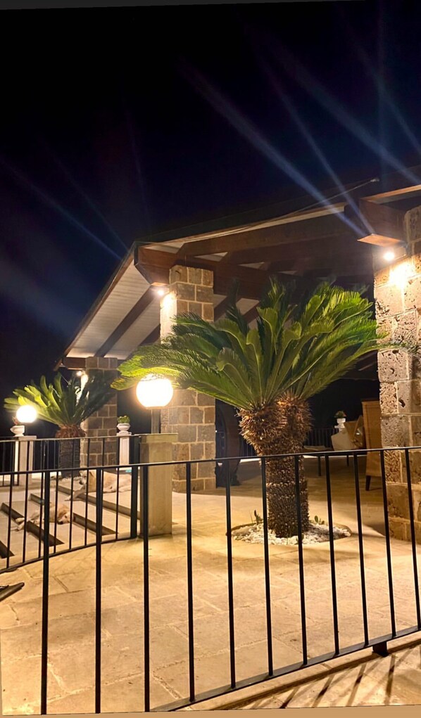 Overnattingsstedets uteområder