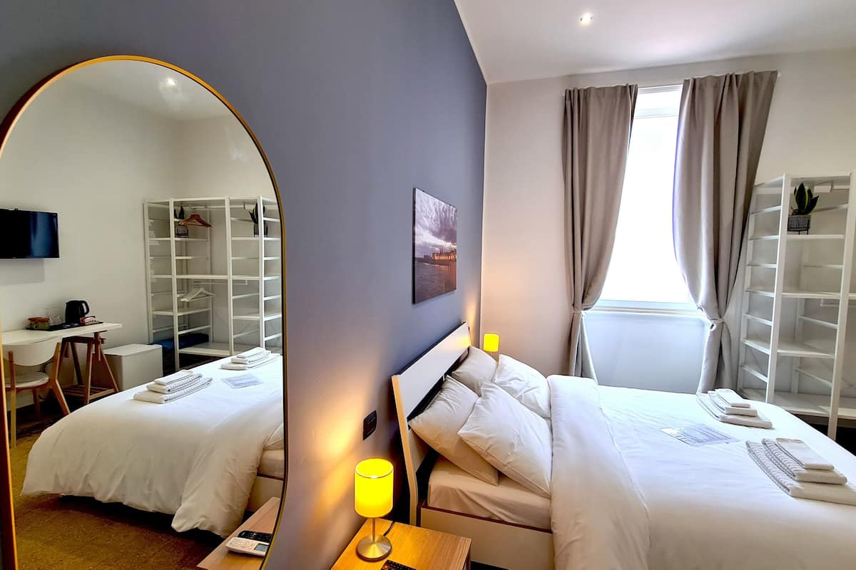 Egyptian cotton sheets, premium bedding, down duvets, blackout curtains