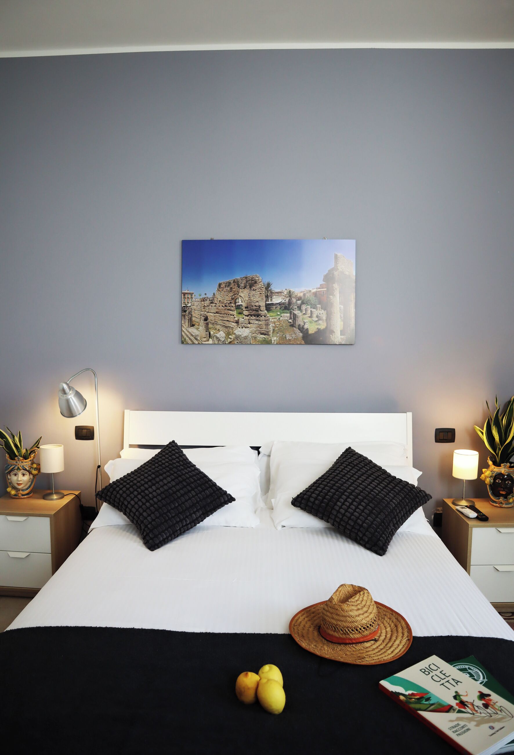 舒適雙人房 | 埃及棉床單、高級寢具、羽絨被、遮光布/窗簾