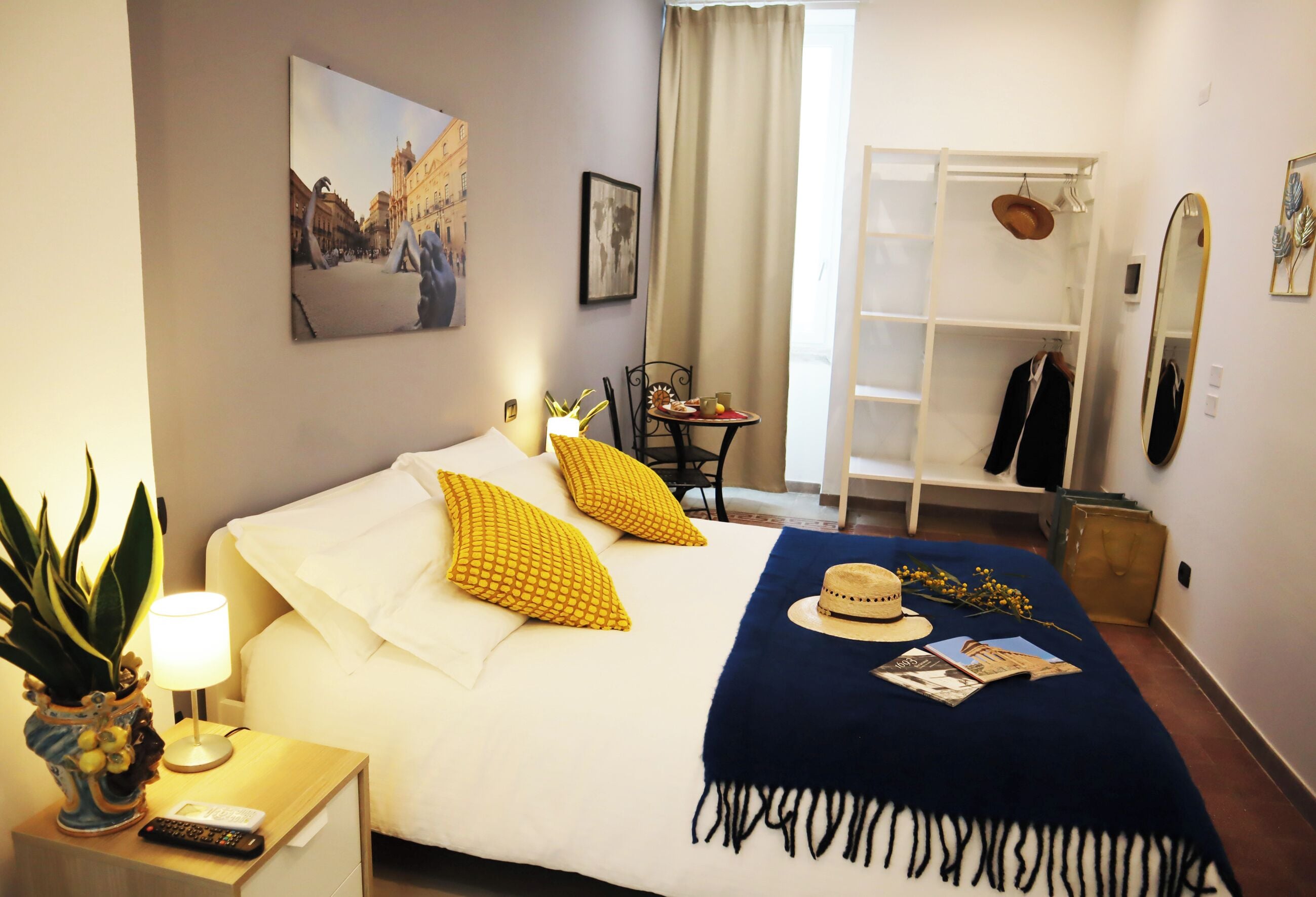 Comfort tweepersoonskamer | Lakens van Egyptisch katoen, luxe beddengoed, donsdekens