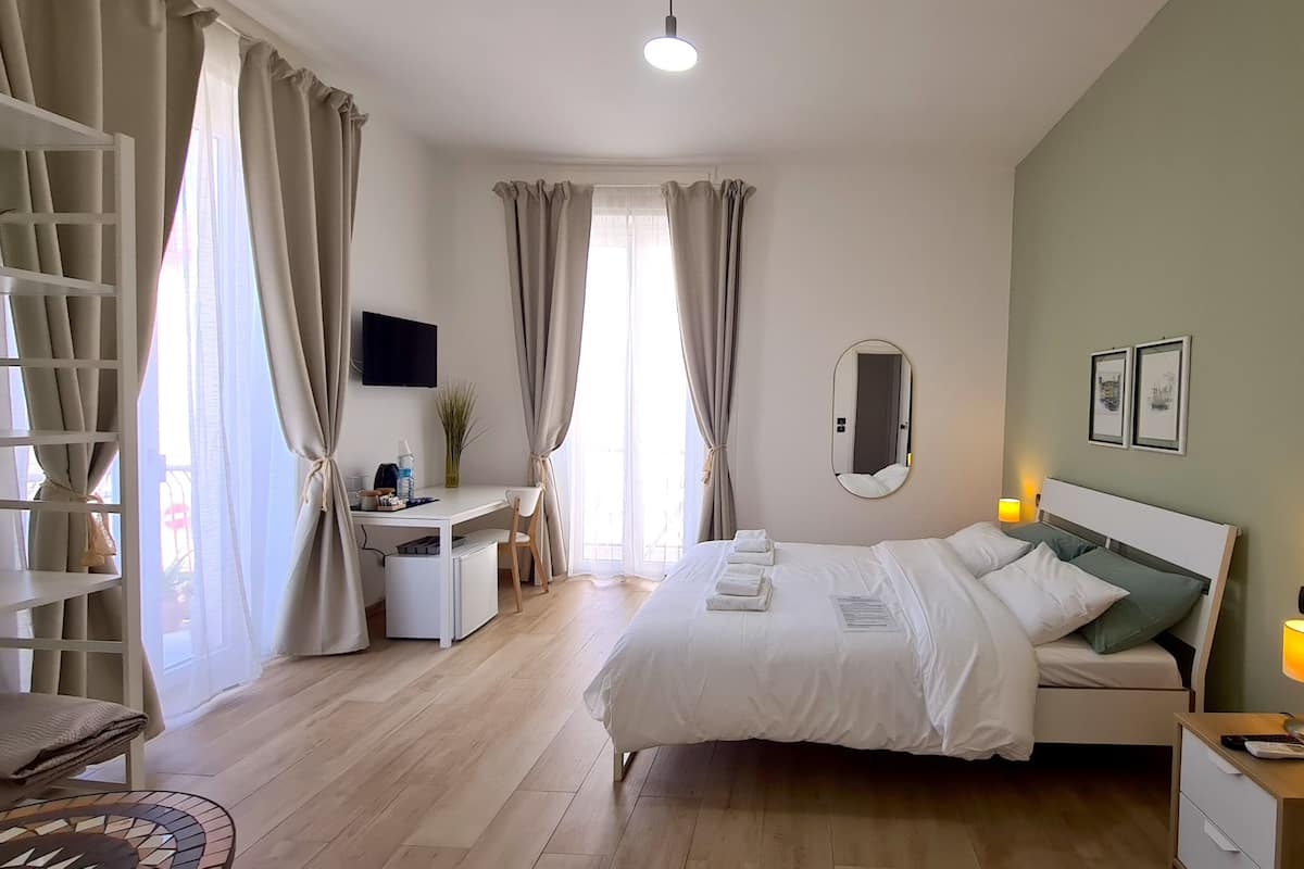 Superior Double Room | Egyptian cotton sheets, premium bedding, down duvets, blackout curtains