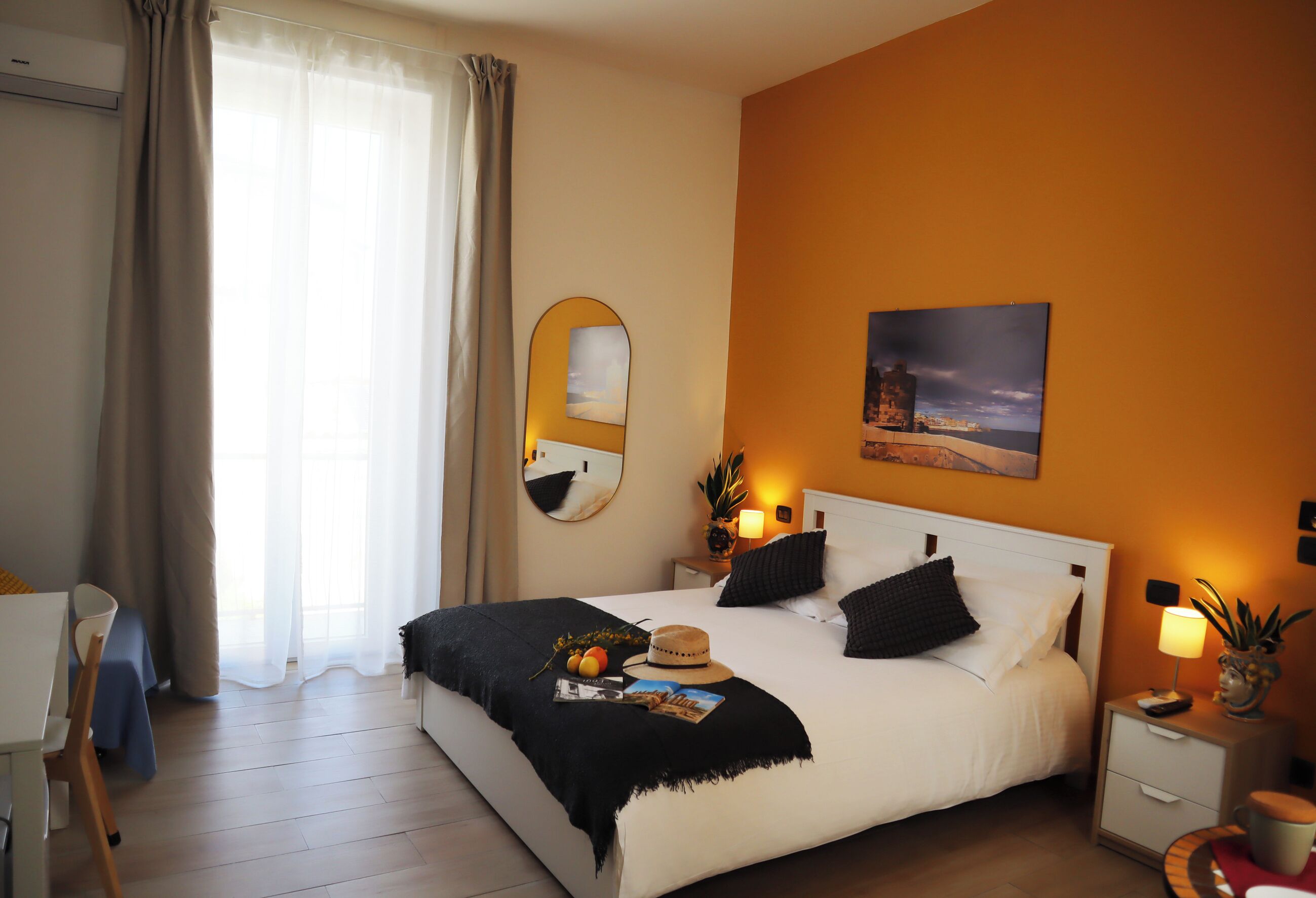 Premium tweepersoonskamer | Lakens van Egyptisch katoen, luxe beddengoed, donsdekens