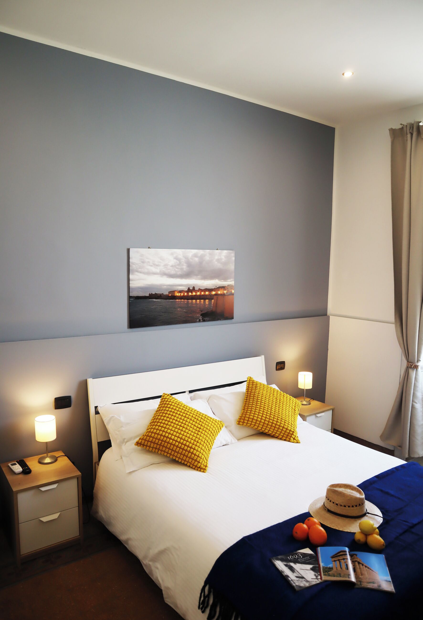 Comfort tweepersoonskamer | Lakens van Egyptisch katoen, luxe beddengoed, donsdekens