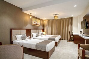 Family Triple Room | Egyptian cotton sheets, premium bedding, down comforters - THE MANGAL VIEW RESIDENCY - A Luxury Boutique Business Hotel (Udaipur)