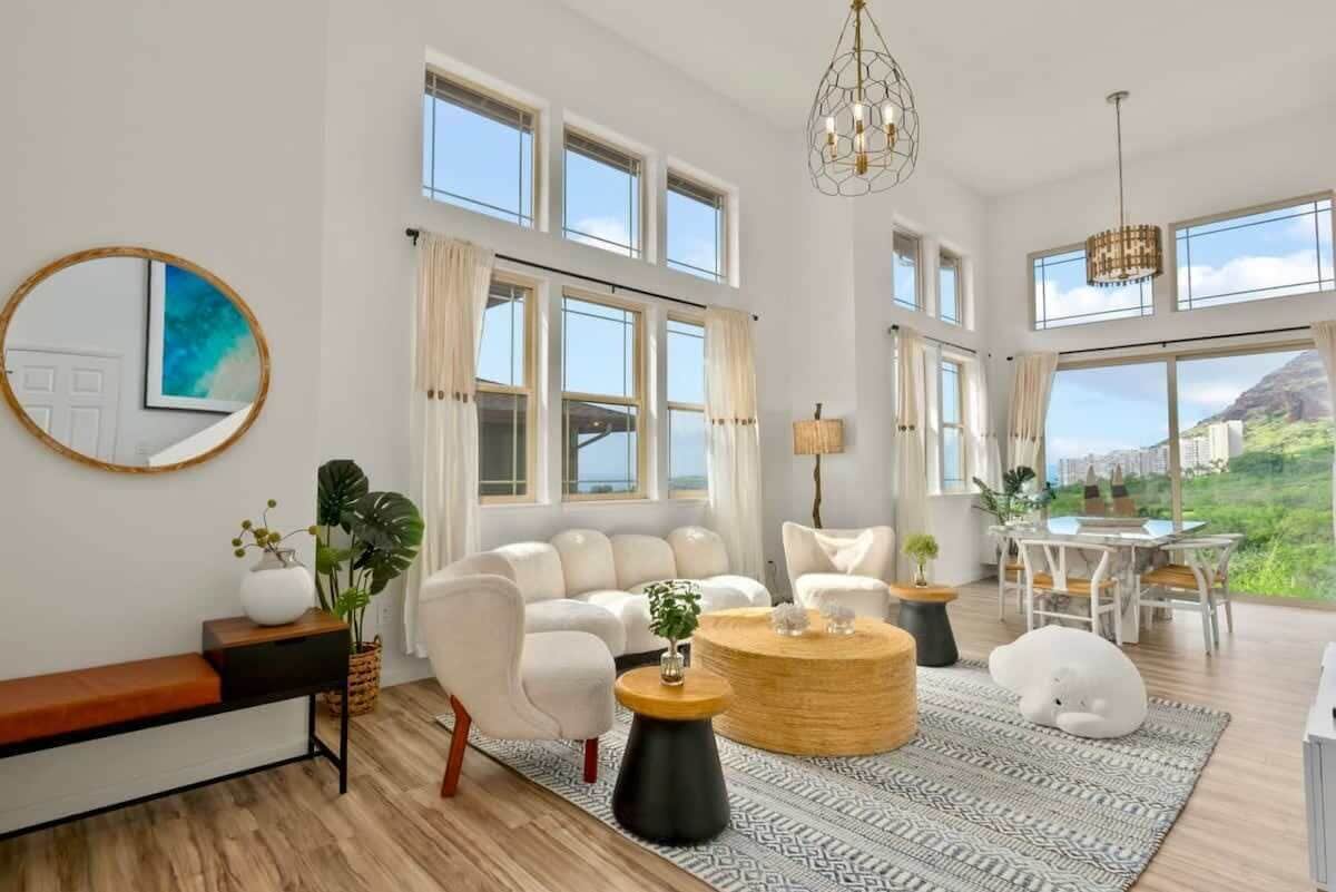 TV, foosball, offices