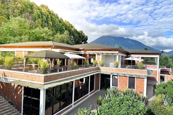 Facciata della struttura