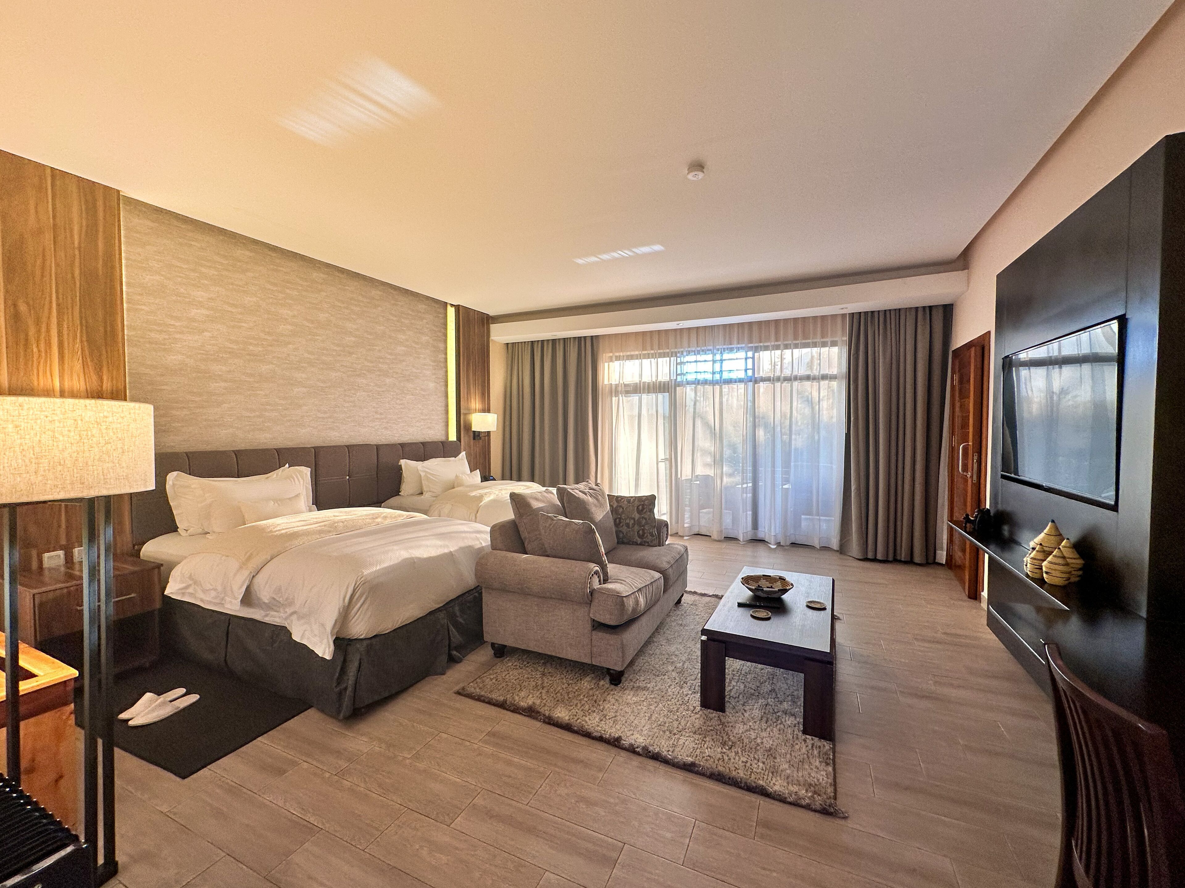 패밀리 쿼드룸 | 각각 다르게 가구 비치, 노트북 작업 공간, 방음 설비, 무료 WiFi