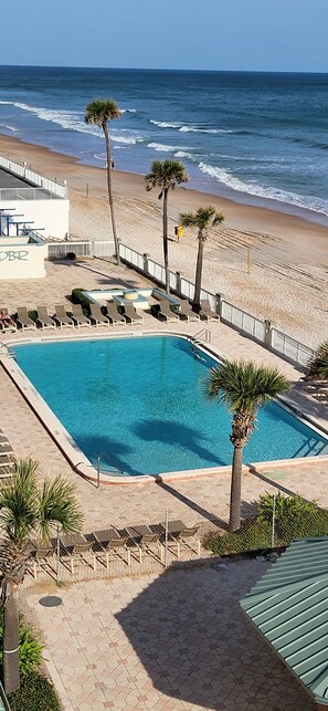 Indoor pool, outdoor pool - Oceanfront Daytona Beach Condo – Magnificent Views, Pools & Beach Access (Daytona Beach)