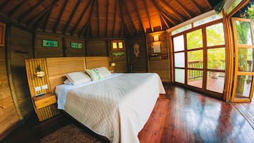 Ropa de cama de alta calidad y minibar