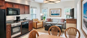 1 Bedroom Villa / Queen bed and pull out coach with kitchen