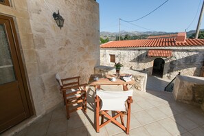 Villa, Multiple Beds | Property grounds - Pool Villa Afroditi for 10 Persons in Margarites (Mylopotamos)