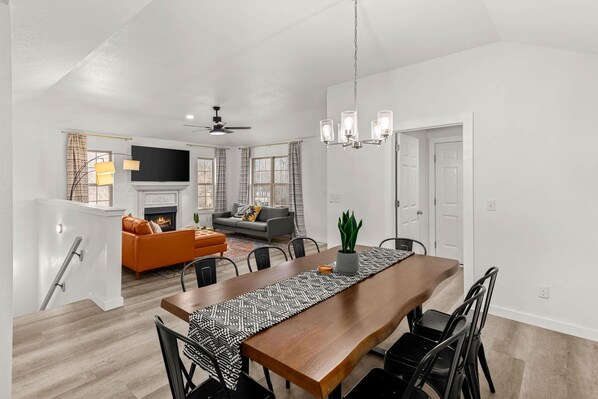 Interior - Modern 3BR Boho Townhome w/ Private Pool & Near Trails (Bentonville)