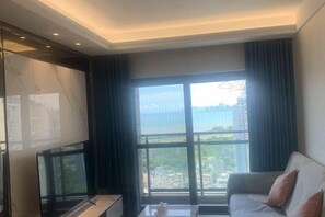 Living area - Senmei International Apartment Hotel (Shenzhen Binhe Shidai) (Shenzhen)