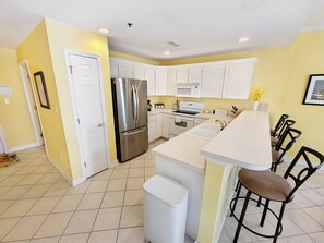 Microwave, coffee/tea maker