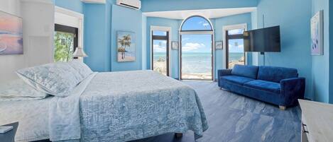 Ocean View Room | Wifi gratis y ropa de cama