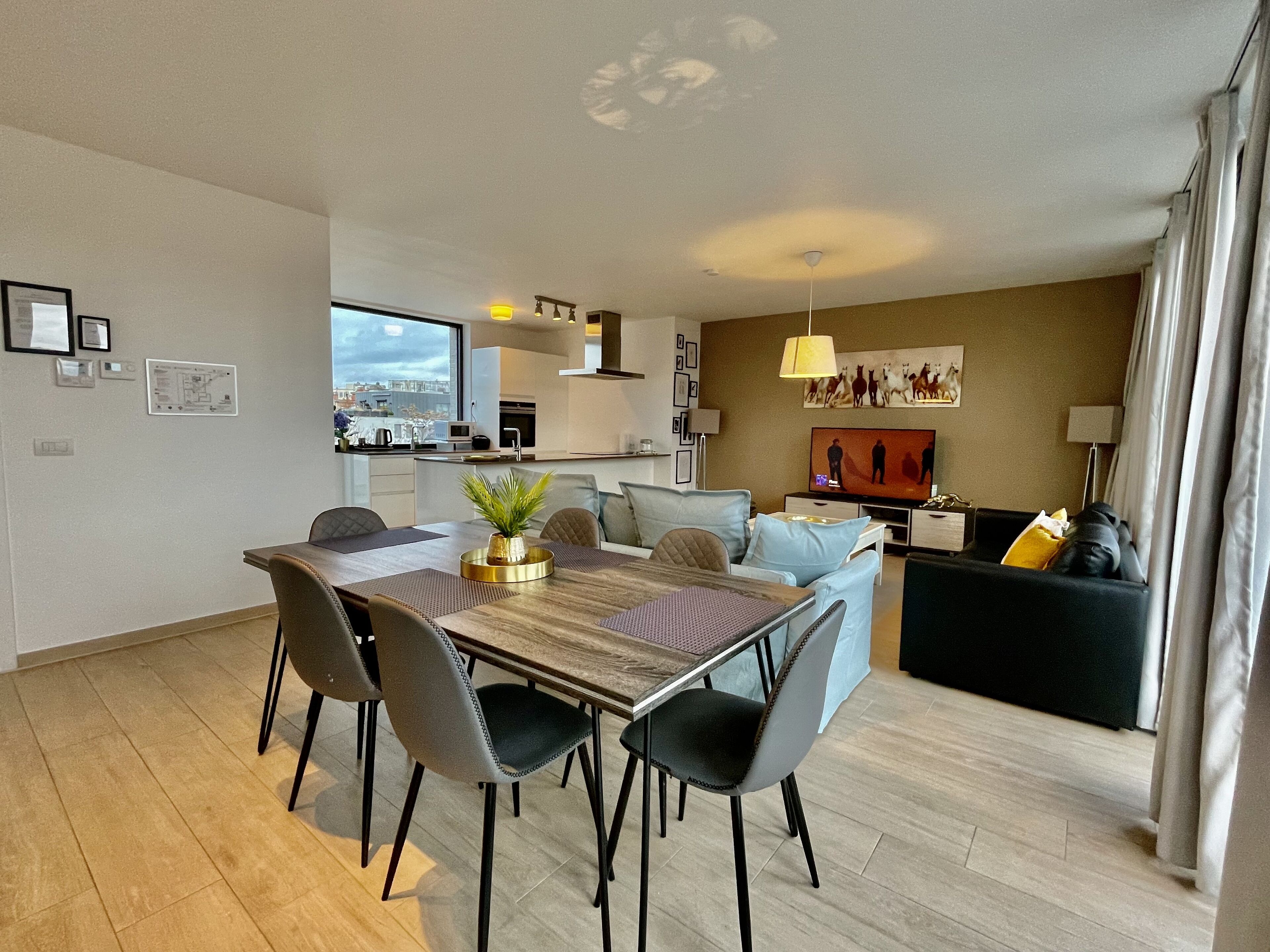 Lägenhet Deluxe - 2 sovrum | Matsal