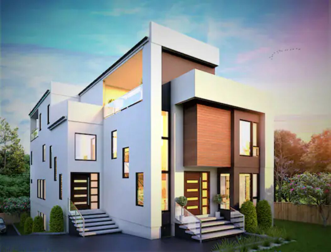 NEW MODERN TOWNHOUSE WITH ROOFTOP DECK: NEAR ATLANTIC STATION & GEAORIA TECH