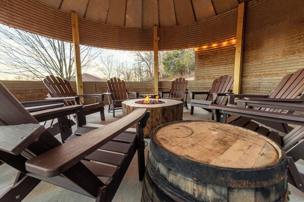 Overnatningsstedets område