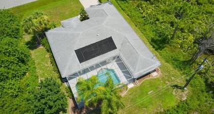 Single family pool home in a quiet neighborhood, close to five beaches,