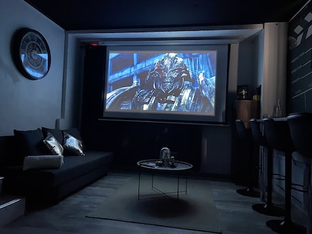 Interior. A private cinema 🎬
