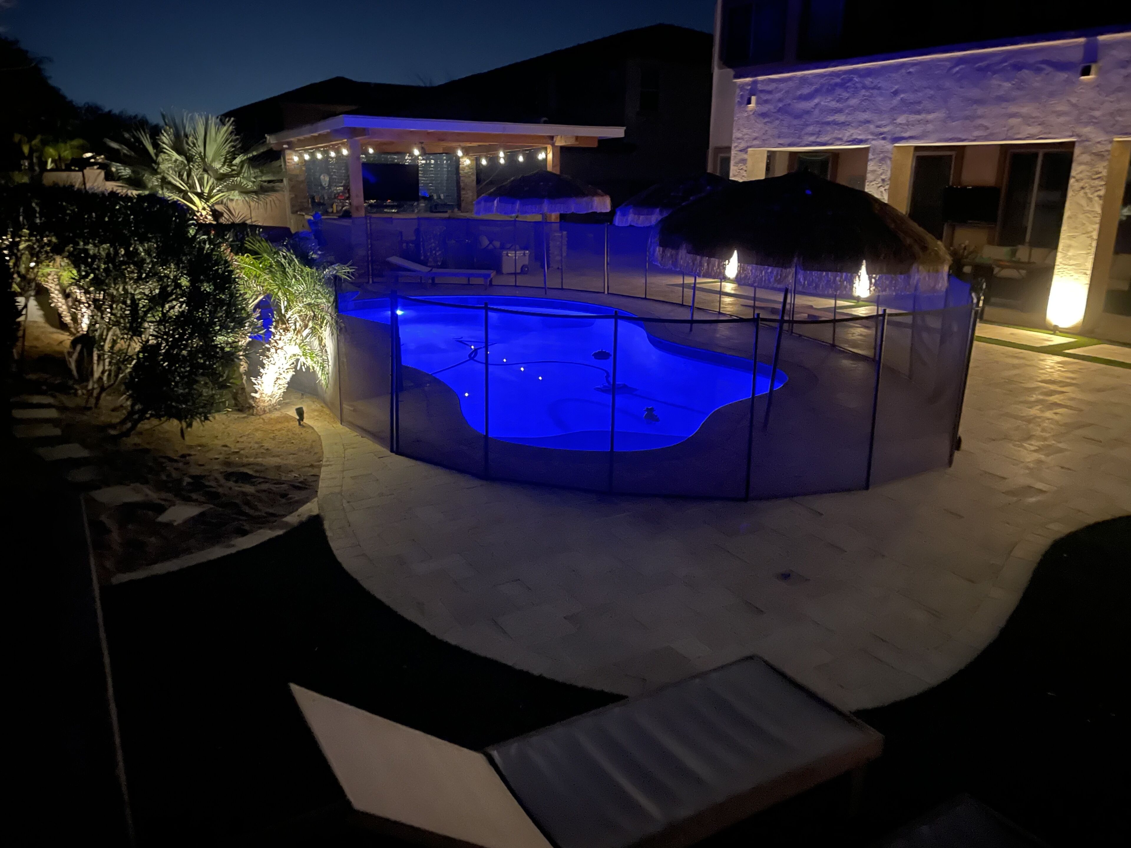 5024 square foot house with backyard of dreams