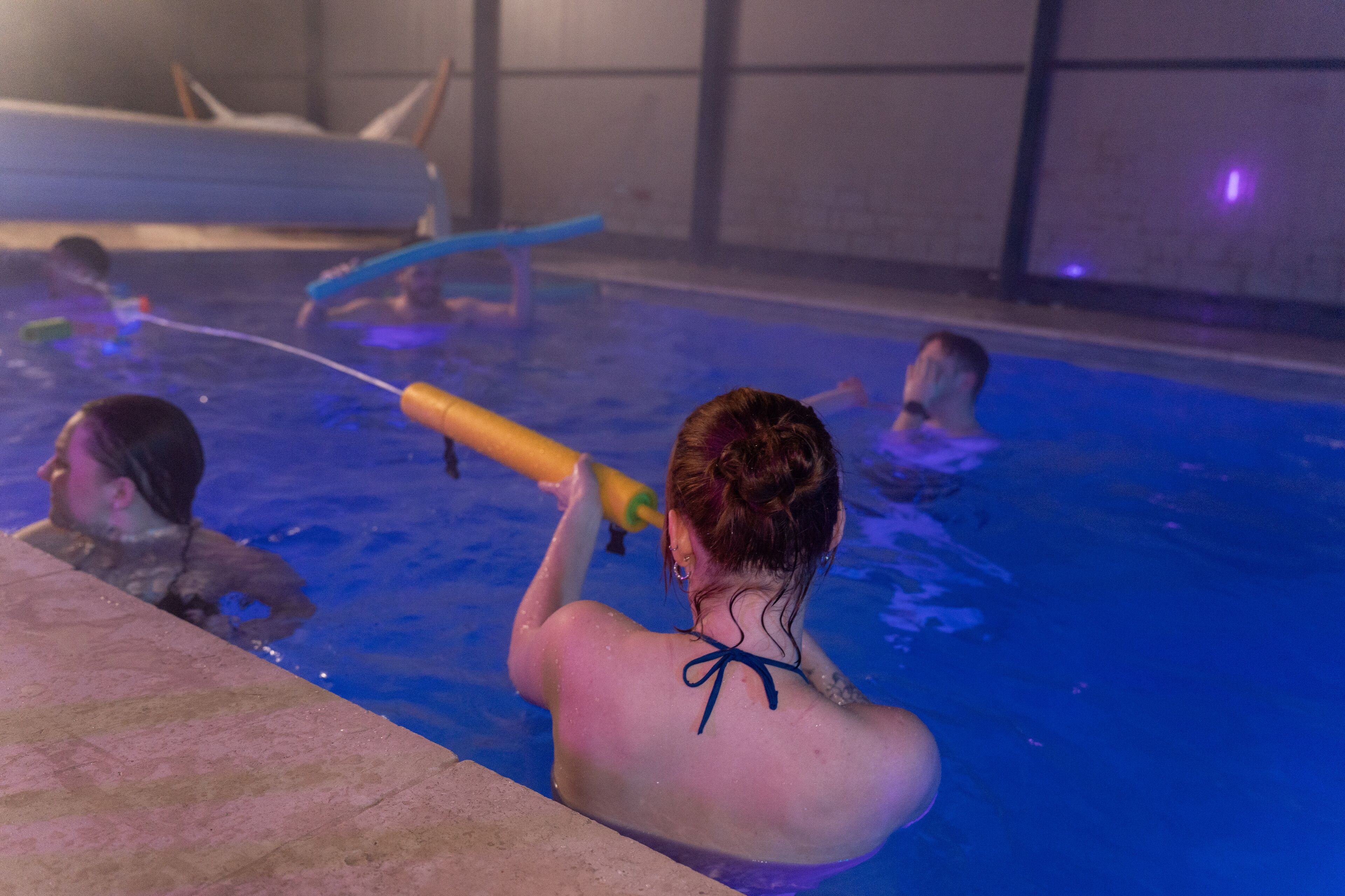 Piscine couverte, piscine chauffée