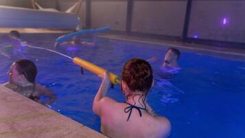 Piscine couverte, piscine chauffée