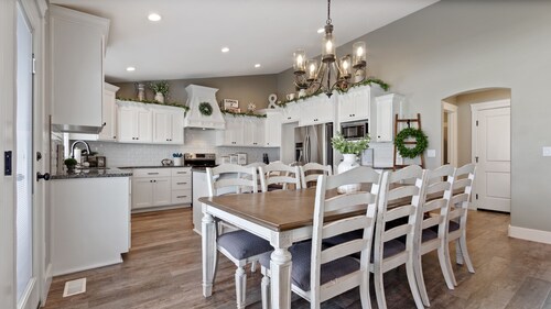 Spacious Home with swim spa and games  sleeps 27