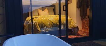 Hapuku river terrace A Eco Tiny House in the foothills of the kaikoura mountain.