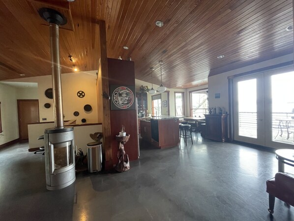 Interior - Waterfront home on multiple levels (Lummi Island)