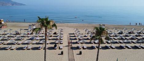 Privatstrand, Volleyball