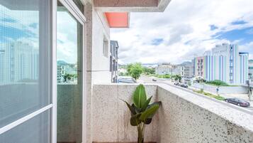 Quarto casal luxo, sacada | Sacada