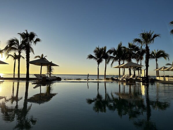 Außenpool, beheizter Pool