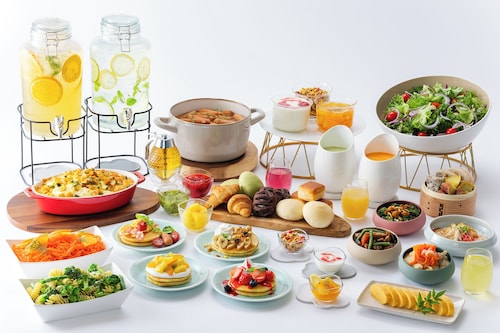 朝食ビュッフェ