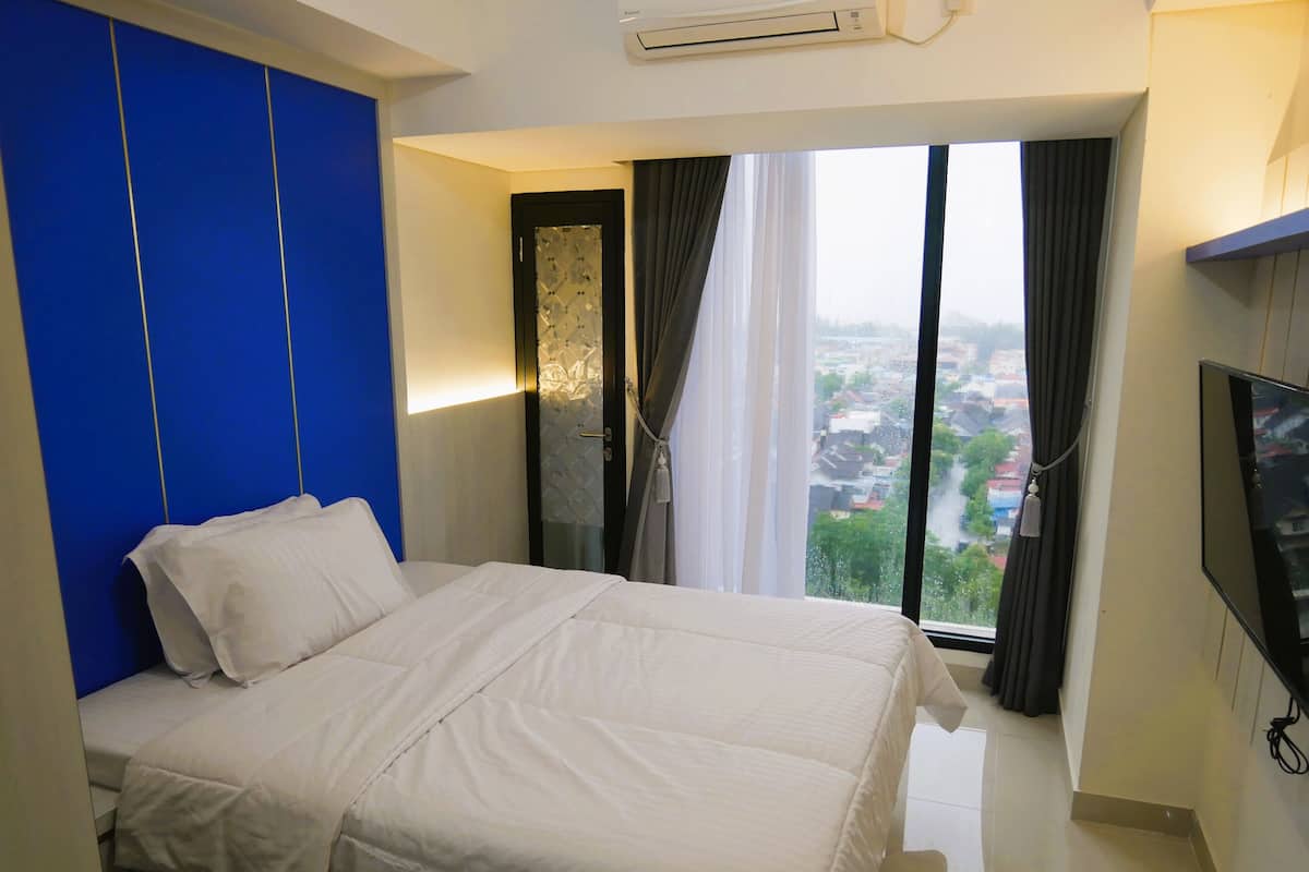Studio có thiết kế đặc sắc, 1 giường cỡ queen, không hút thuốc | Trang trí khác biệt, trang bị nội thất với thiết kế riêng biệt