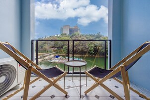 Superior Quadruple Room, Balcony | View from room