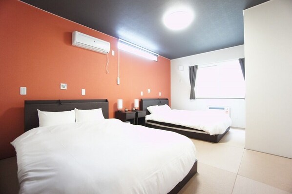 패밀리 콘도 | 3 개의 침실, 무료 WiFi, 침대 시트