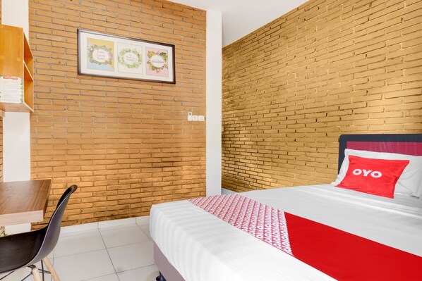 华丽双人房 | 免费 WiFi、床单