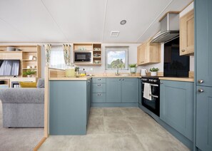 Fridge, oven, stovetop, toaster