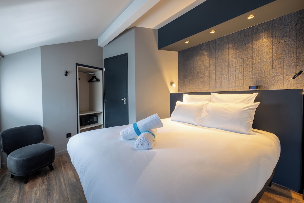Standaard kamer | 1 slaapkamer, pillowtop-bedden, een kluis op de kamer