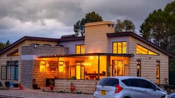 Front of property – evening/night