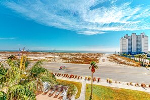 Condo, 1 Bedroom, Balcony, City View | Beach - Direct Gulf Front Condo With Resort Pools With Hot Tubs - Steps to Beach (Gulf Shores)
