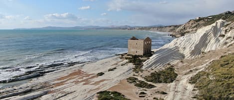 Appartement, 3 chambres, balcon, vue sur le jardin | Plage