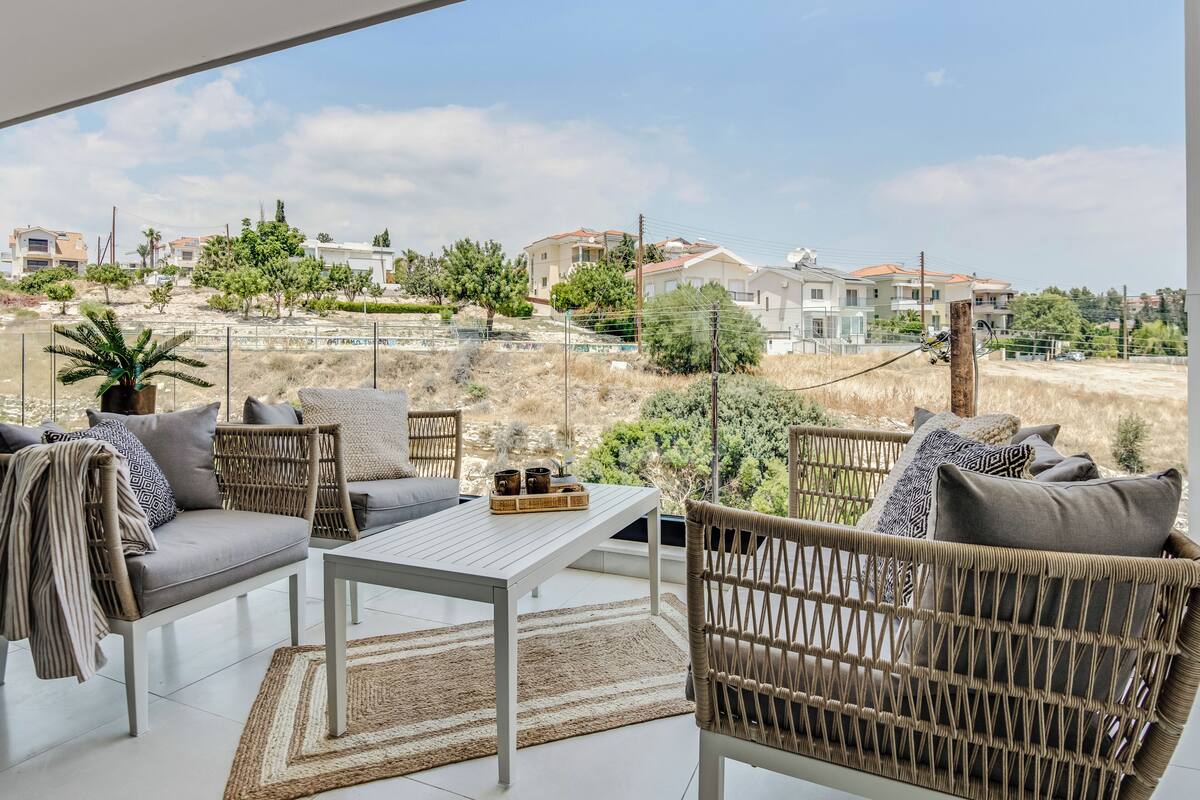 Appartement, 2 chambres, balcon, vue sur la ville | Extérieur